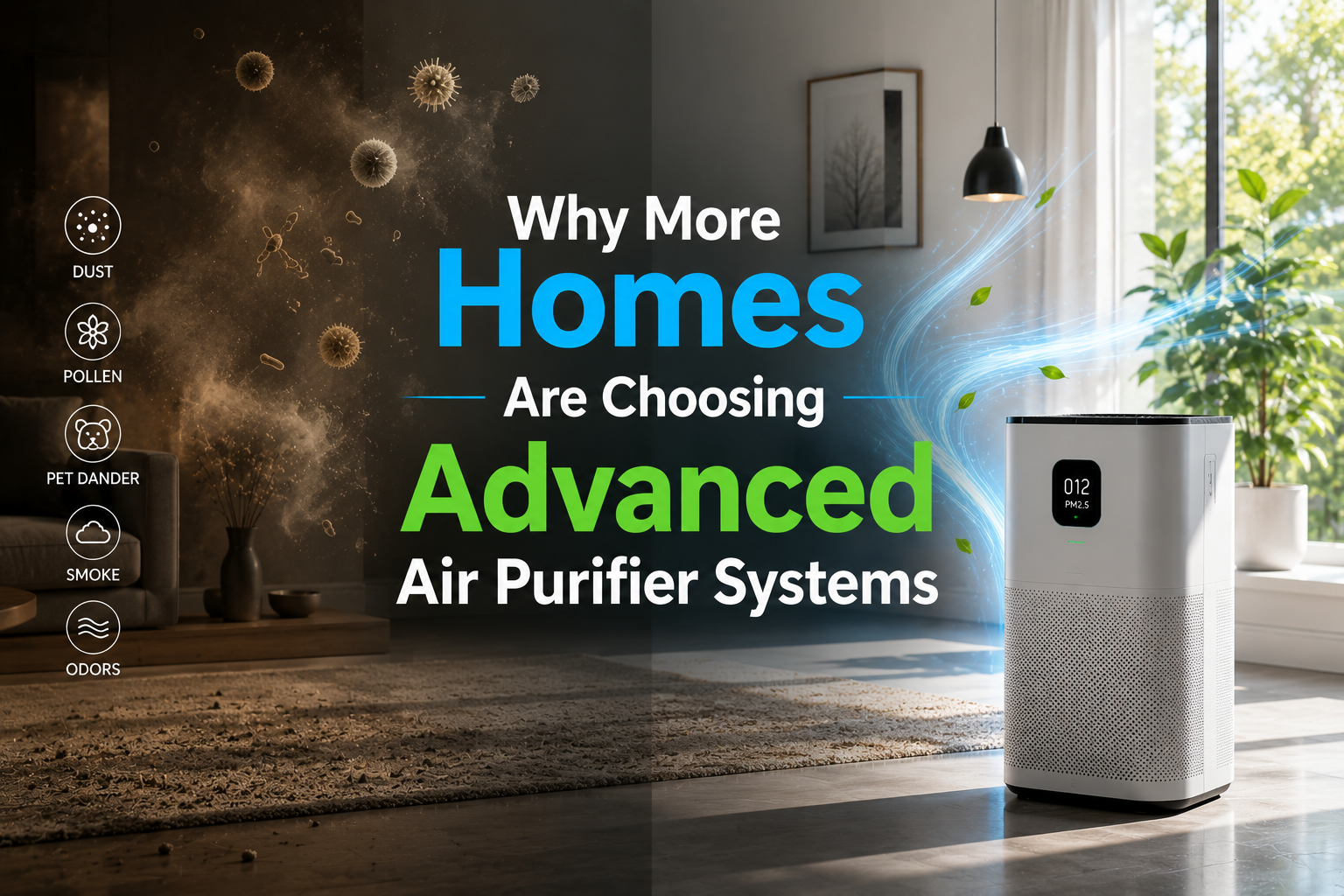 Why More Homes Are Choosing Advanced Air Purifier Systems